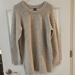 Torrid Soft Knit Beige Sweater